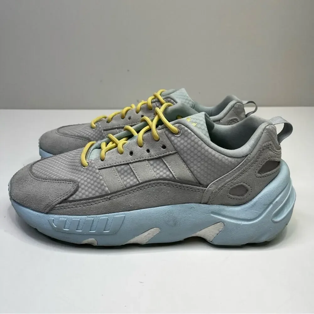 Adidas Zx 22 Boost Lace Up sneakers gray blue - 7